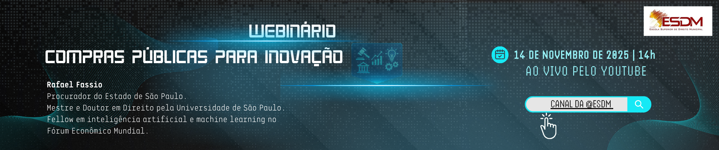 Webinário Compras Públicas para Inovação